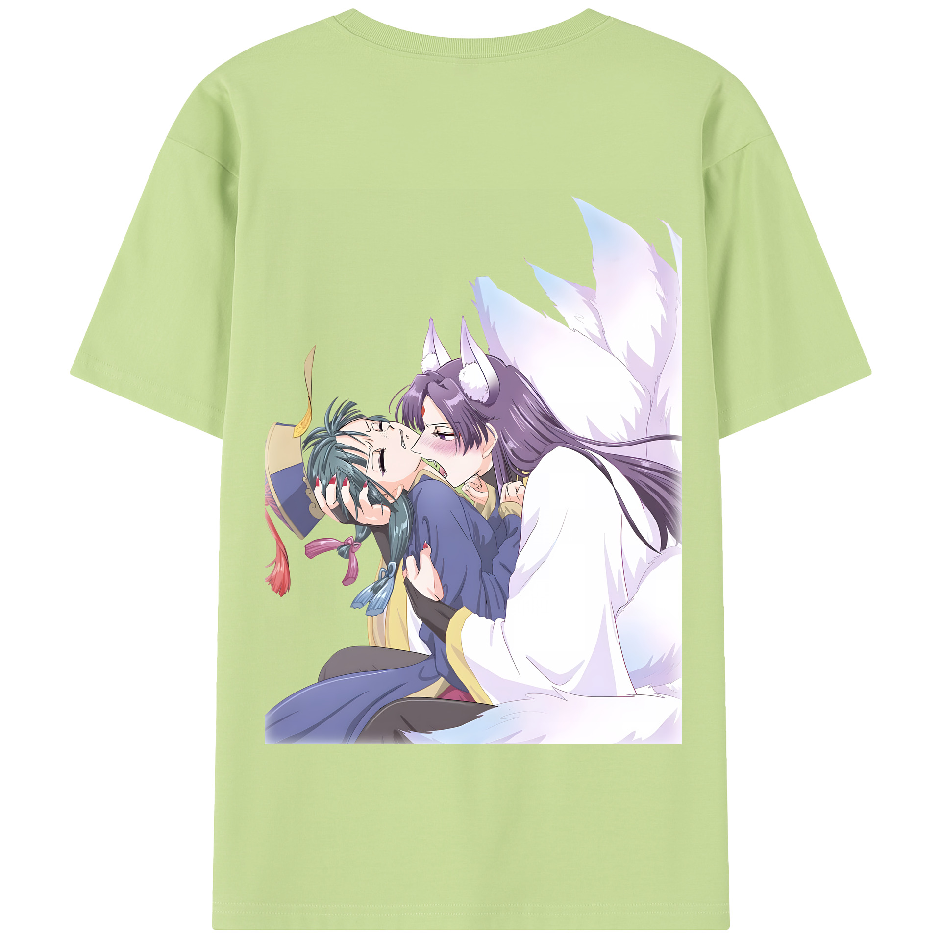 （画像用） 薬屋のひとりごと The Apothecary Diaries 綿100％半袖Tシャツ（背面プリント）